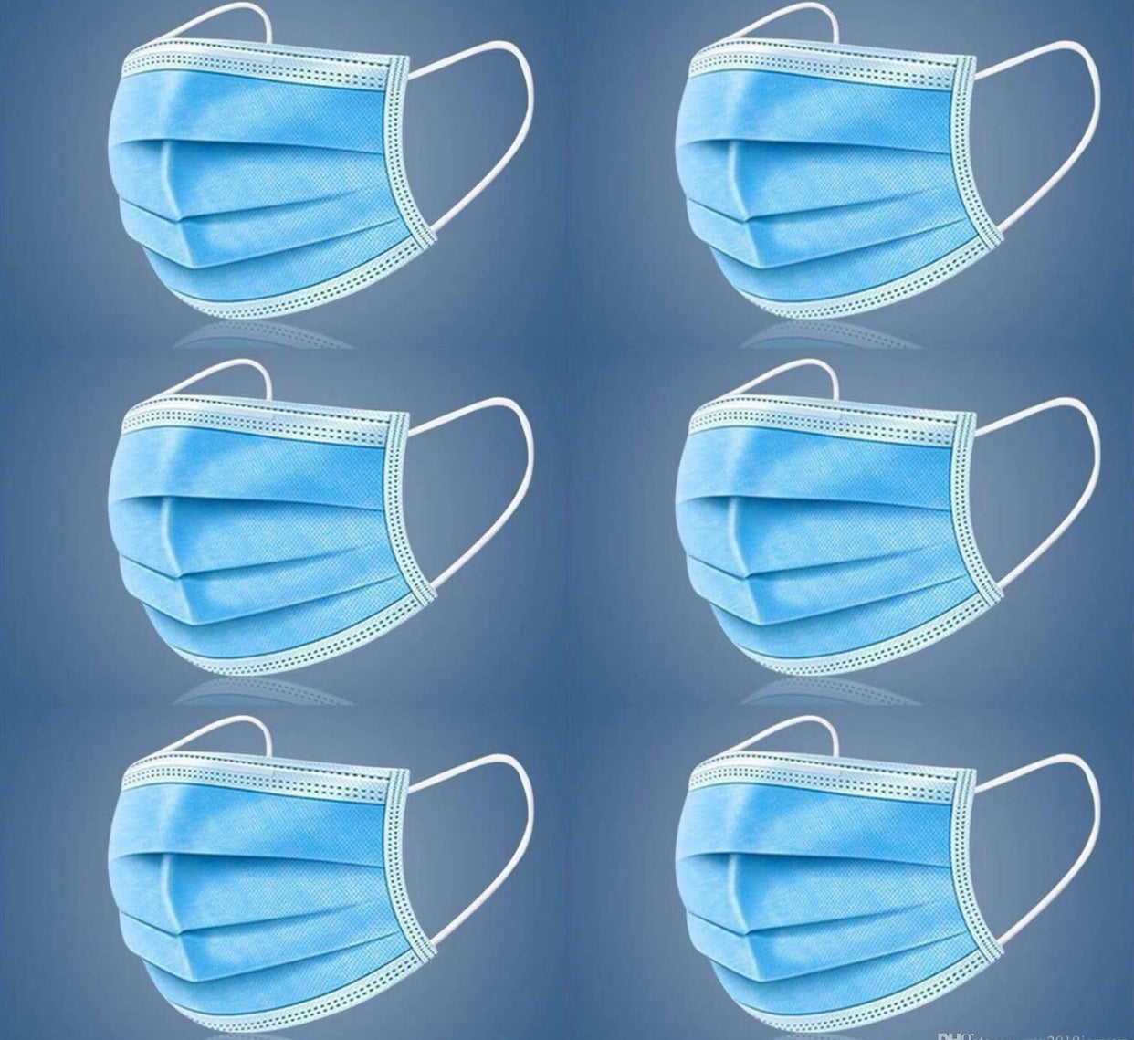 3 PLY Medical Surgical Masks - (50 COUNT)
