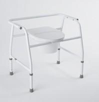 Carex Extra Wide Steel Commode