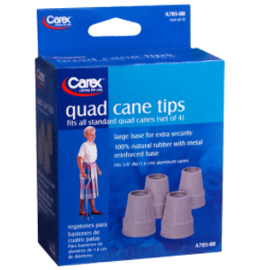 Carex Quad Cane Tips